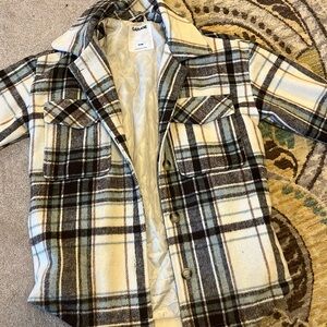 Garage flannel coat